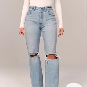 Curve Love Ultra High Rise Relaxed Jeans